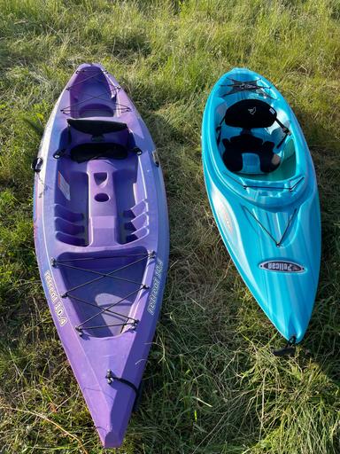 Photo of Pair of Kayaks for Two in the Lafayette Area