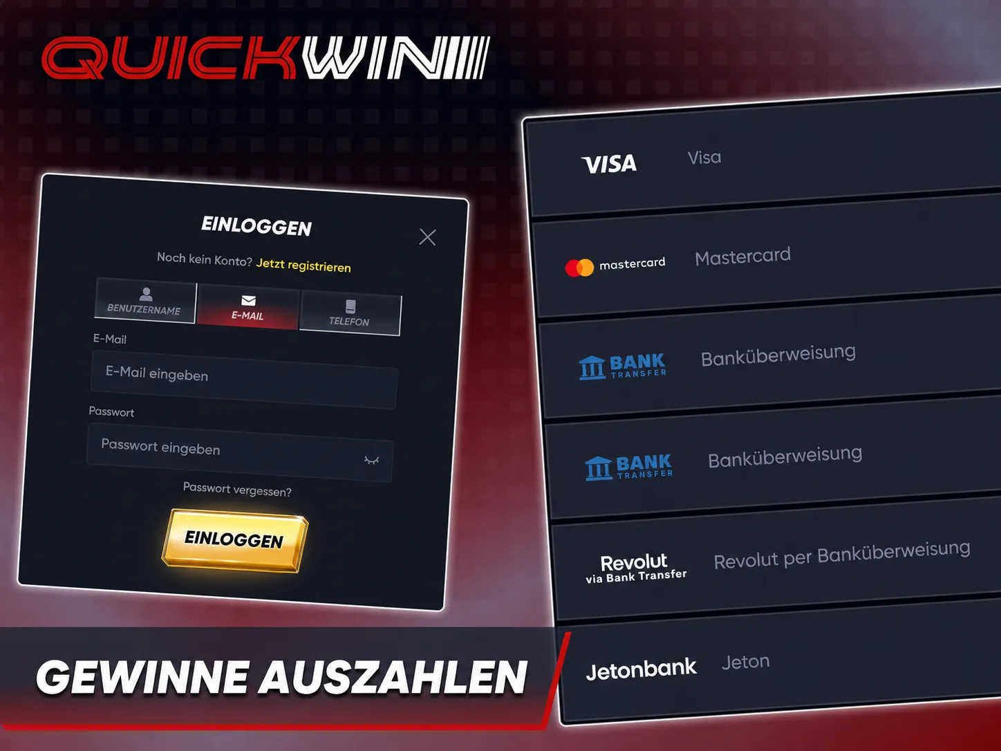 Quickwin gewinne auszahlen